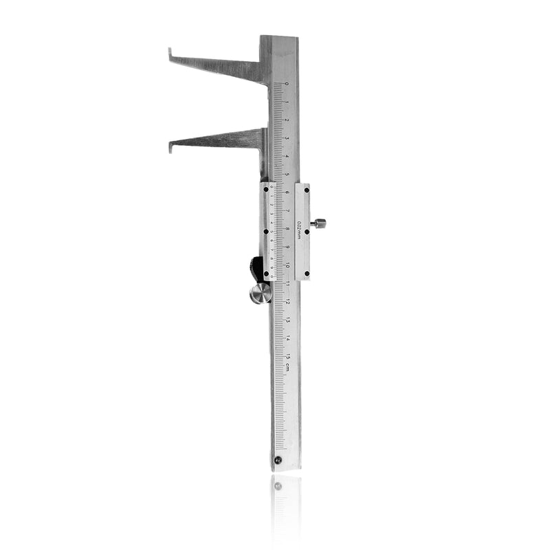 [Australia - AusPower] - Vernier Calipers, 0-5.9in Carbon Steel Caliper Measuring Tool, High Accuracy Portable Digital Micrometer for Measure ID OD Length Depth, Outdoor Woodworkers Printing Jewelers 