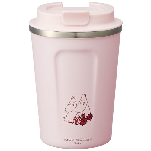Skater STBC3F-A Coffee Tumbler, 11.8 fl oz (350 ml), Thermal, Cold Insulation, Stainless Steel, Tumbler, Mug, Moomin Moomin Mom