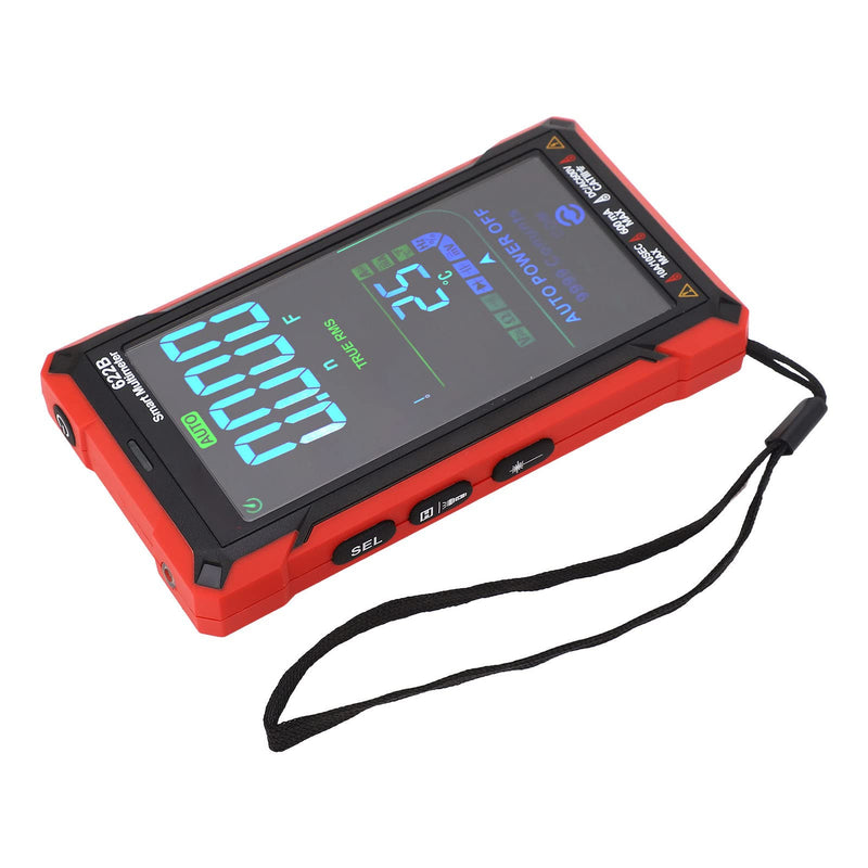 [Australia - AusPower] - Multimeter Tester, Digital Multimeter Kit, Smart Touch Large Screen Rechargeable, High Accuracy Fully Automatic Non Burning Tester 