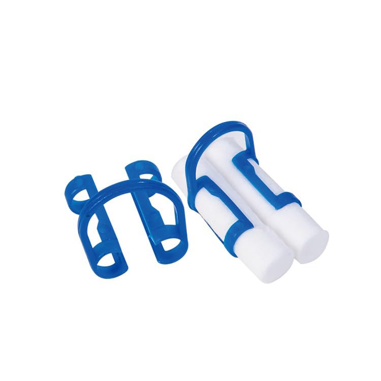 [Australia - AusPower] - 20pcs Cotton Roll Holder Clip, Disposable Dental Isolator Tool Cotton Roll Holder for Dental Lab or Clinic (20pcs) 20pcs 