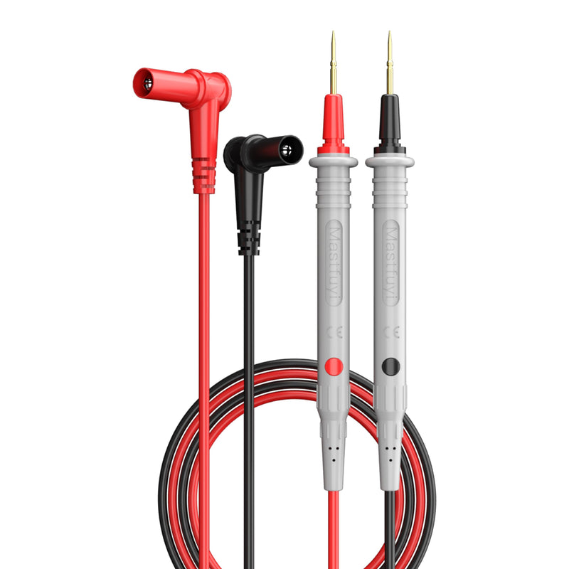 [Australia - AusPower] - Multimeter Test Leads 1000V 20A 20A 1000V CAT III & 600V CAT IV, Ultra-Sharp Gold-Plated Test Probe Leads, Compatible with Fluke/AstroAI/INNOVA/Klein Multimeters and Digital Clamp Meters 