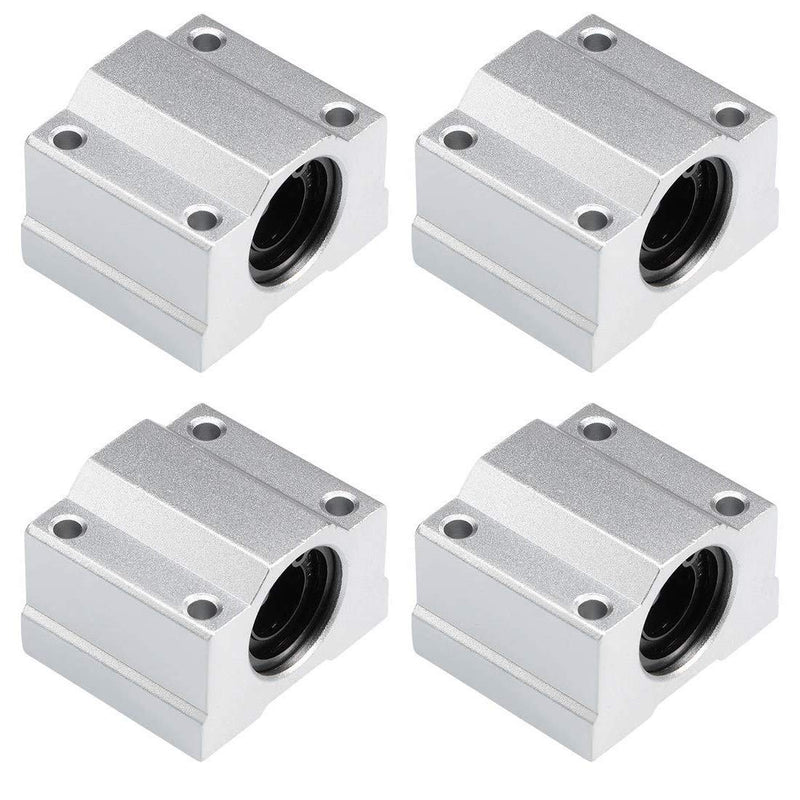 [Australia - AusPower] - 4Pcs SCS8UU(8mm/0.31" Dia) Linear Motion Ball Bearing Slide Bushing for 3D Printer, DIY, CNC Machine 8mm 4PCS SCS8UU 