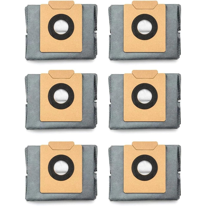 eufy Accessory-6-Pack Large Capacity Dust Bags Compatible with eufy X10 Pro Omni