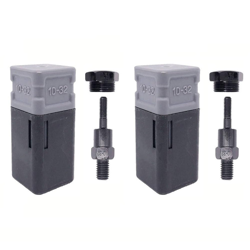 [Australia - AusPower] - 2PCS Riveting nut Tool Replacement Mandrel, Metric and SAE Mandrel (10-32) 10-32 
