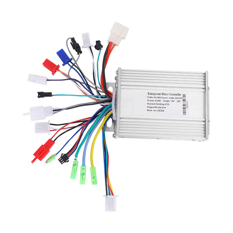 [Australia - AusPower] - 450w Dc Brushless Motor Speed Controller Replacement, Brushless Motor Controller Motor Brushless Controller Box Accessory Part for Electric Bicycle Scooter E Bike(36v/48v 450w) 
