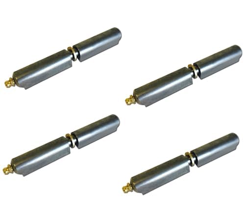 4" BBQ Smoker Bullet 4 in. Hinge 4 inch Hinges Stove Weld On Pit (4)
