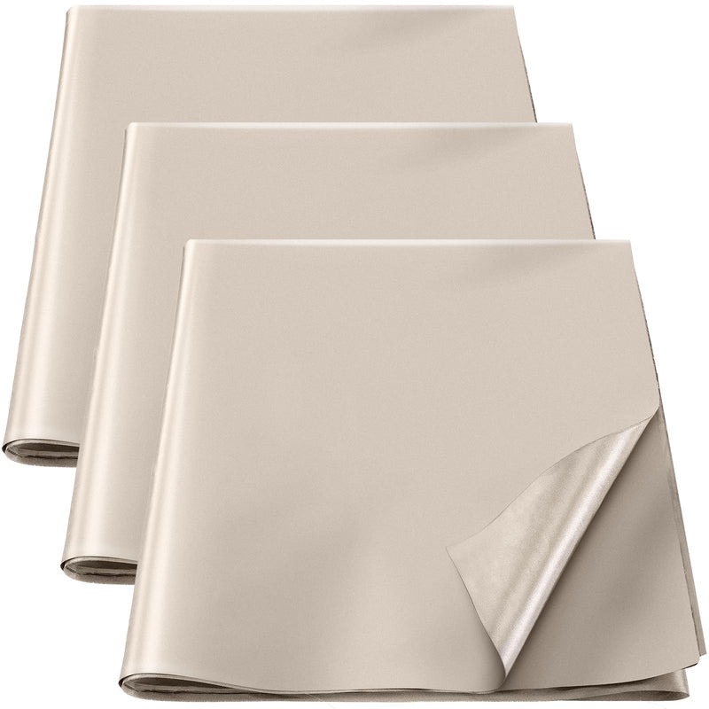 Tatuo 3 Rolls 1 Roll Faraday Fabric 79" x 42.5" Emf Shield Protection Emf Blocker Faraday Tape for Anti Radiation, EMI Isolation, Signal Blocking, Wi-Fi Jammer