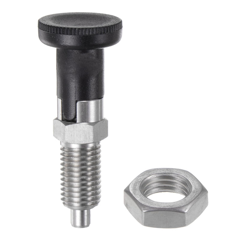[Australia - AusPower] - Push Fit Ball Nose Spring Plunger M12x1.5 Thread Length 0.79" Pin Dia.6mm Stainless Steel Self-Locking Plunger Retractable Index Plunger for Industrial Equipment 
