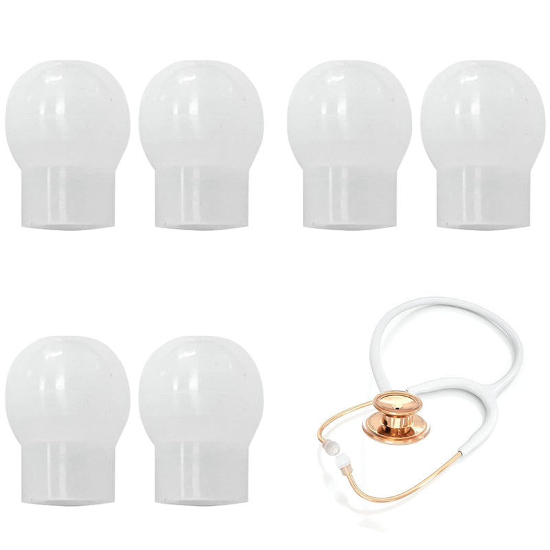 [Australia - AusPower] - 3 Pairs MDF Stethoscope Ear Pieces Earplug Replacement Parts, Pliable Silicone Stethoscope Eartip Earbuds Compress Slightly for Prestige ADC Stethoscope. 