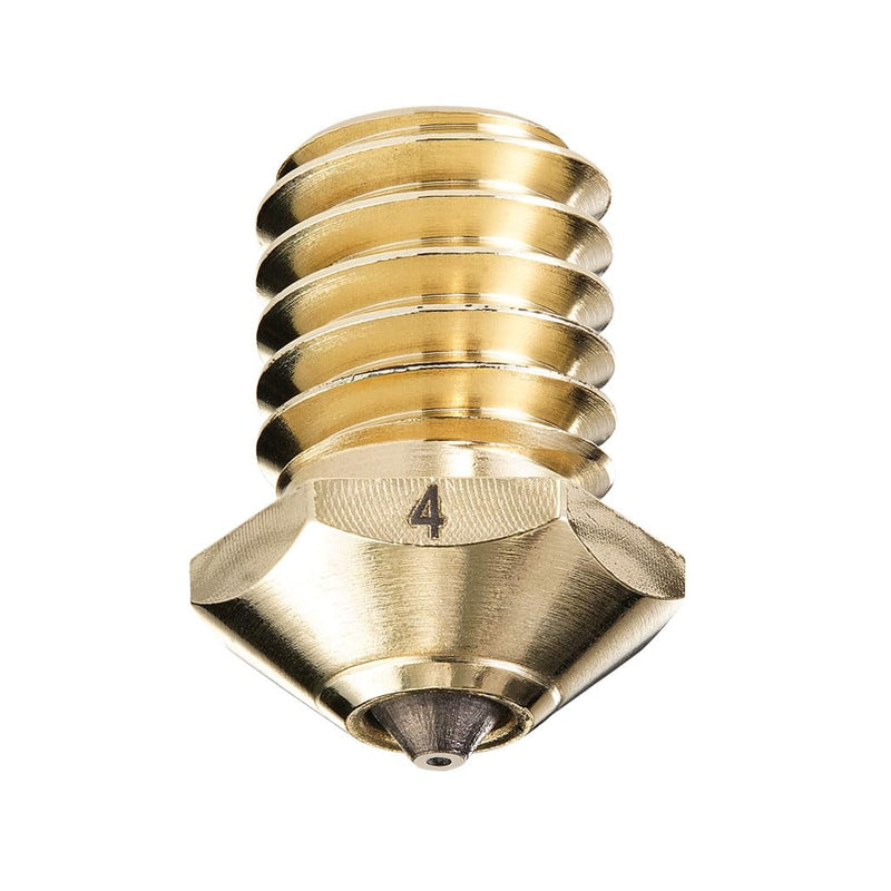 [Australia - AusPower] - Diamond PCD Tip 3D Printer Nozzles, Hardened High Precision for Bambu Lab P1P / P1S / X1 / X1C Upgraded Hotend High Speed 3D Printing (Bambu Lab, 0.4mm) Diamond 
