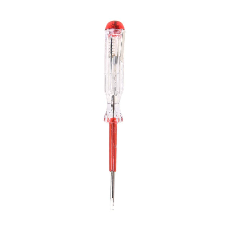 [Australia - AusPower] - Professional 100-500V Pocket Pen Sensor Voltage Detector Tester Screwdriver Clip Tester Voltage Test Pencil 