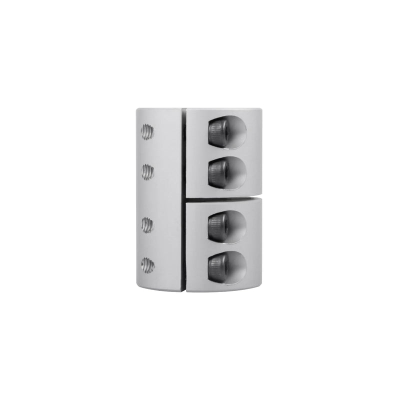 [Australia - AusPower] - Shaft Coupler Connector L45 x D32 8mm to 15mm Bore Rigid Coupling Stainless Steel Rigid Couplings for 3D Printers 08-15mm 1 