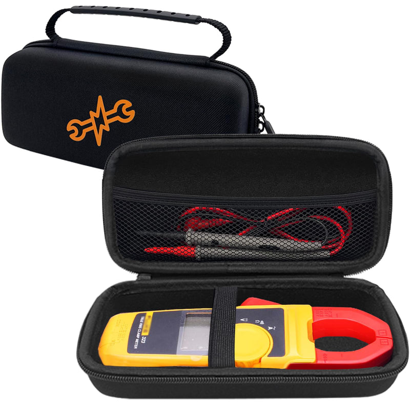 [Australia - AusPower] - Hard Tool Carrying Case for Fluke 323/324/325/303/305 Clamp Multimeter FC True RMS Meters(Case Only) 