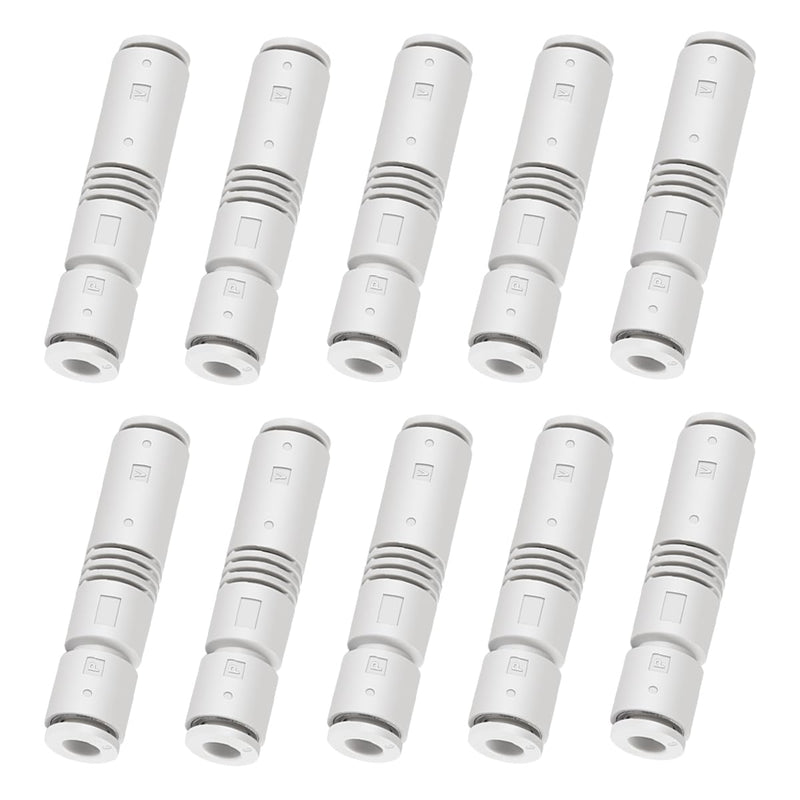 [Australia - AusPower] - Pneumatic Fitting Vacuum Ejector, ZU05S, 6mm Push in One Touch Tube type (10), Gray 10 