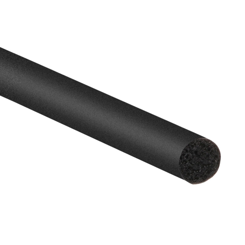 [Australia - AusPower] - PATIKIL 1/8 Inch x 131.2 Feet Backer Rod, Foam Rope Caulk Crack Joint Filler Roll Seal Weather Strip for Home Construction, Black 