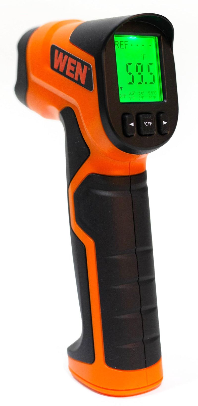 [Australia - AusPower] - WEN Infrared Thermometer Gun with Targeting Laser and -58 to 1022 Degree Fahrenheit Temperature Range and 12:1 Resolution (TH912L) 