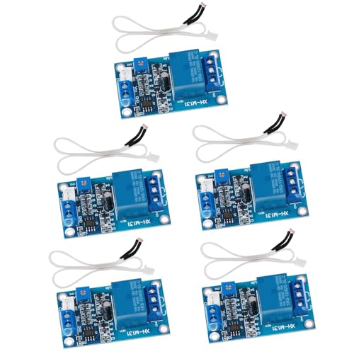XH-M131 Relay Module Light Control DC 5V 12V Photoresistor Pack of 5 | Automatic light sensor switch for Arduino, electronics and lighting projects