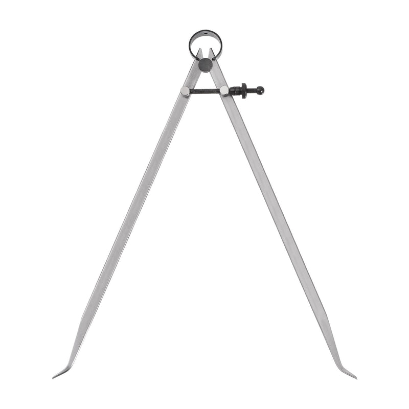 [Australia - AusPower] - Spring Joint Caliper - [16 Inch] Carbon Steel Adjustable Spring Inside Caliper with Solid Nut for Metalworking Drawing Use, Silver Tone 16 Inch 