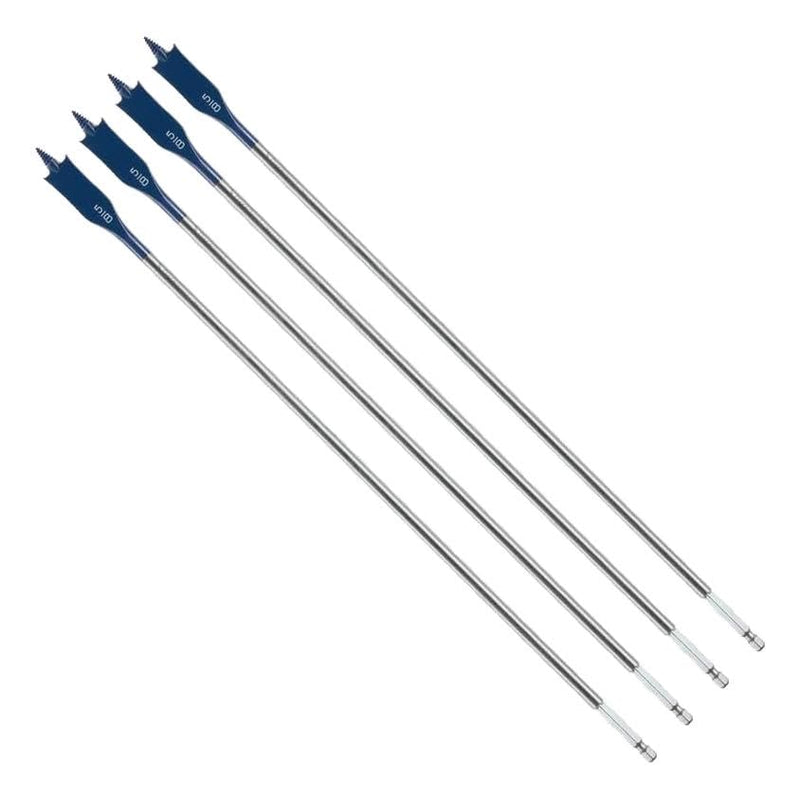 BOSCH DLSB1007 1-Piece 5/8 in. x 16 in. Daredevil Extended Length Spade Bits (Pack of 4) 5/8 in (Pack of 4)