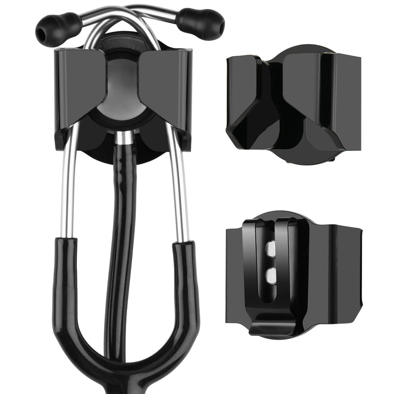 [Australia - AusPower] - Beautyflier Stethoscope Holder Hip Clip Design for Littmann Classic III, Stethoscope Holder Hip Clip for Waist Belt, for Physicians Nurses and Students 