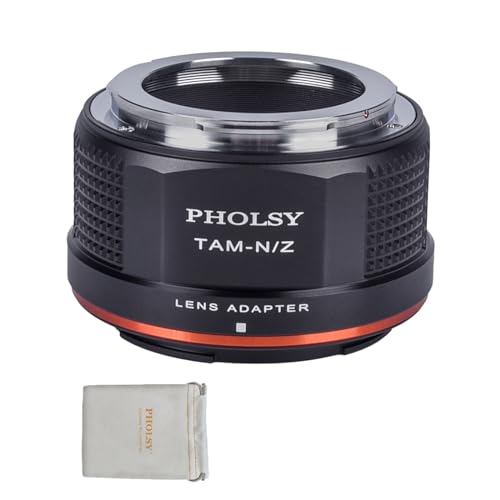 PHOLSY Lens Mount Adapter Manual Focus: Compatible with Tamron ADAPTALL-2 Lens to Nikon Z Camera Body Tamron to Nikon Z