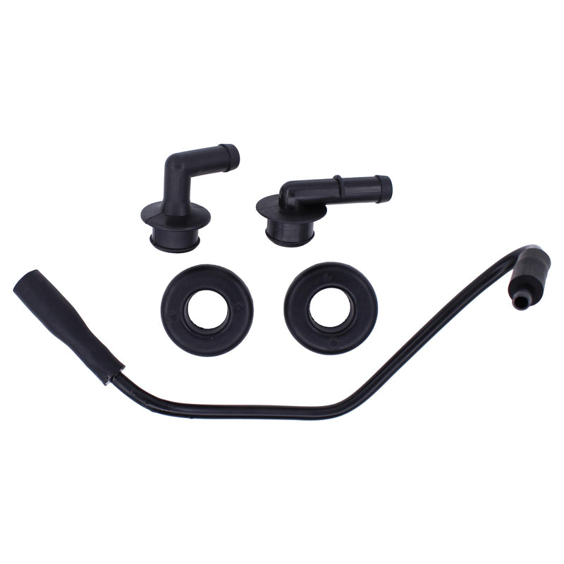 MOTOKU Crankcase Vent Tube Breather Hose and PCV CCV Vent Valve Elbows Grommet Kit for Jeep Grand Cherokee Wrangler 1997-2004