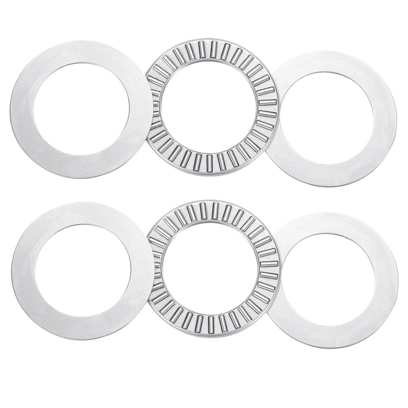 [Australia - AusPower] - uxcell 2 Pcs NTA1828 2TRA Thrust Needle Roller Bearings with Washers, 1.13" ID, 1.74" OD, 0.14" Thk, for Lawn Mower Truck Power Steering, Chrome Steel (ABEC5) 1.13" x 1.74" x 0.14" 