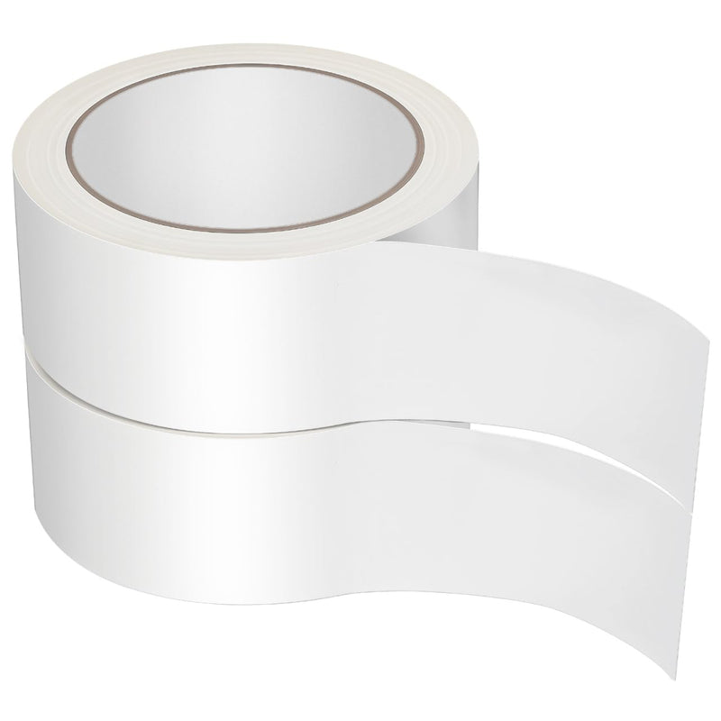 White Packing Tape 2 Rolls Writable Kraft Paper Packing Gummed Tapes Water Activated Heavy Duty Industrial Packaging Shipping Kraft Papers 3000.00X4.50X0.01CM