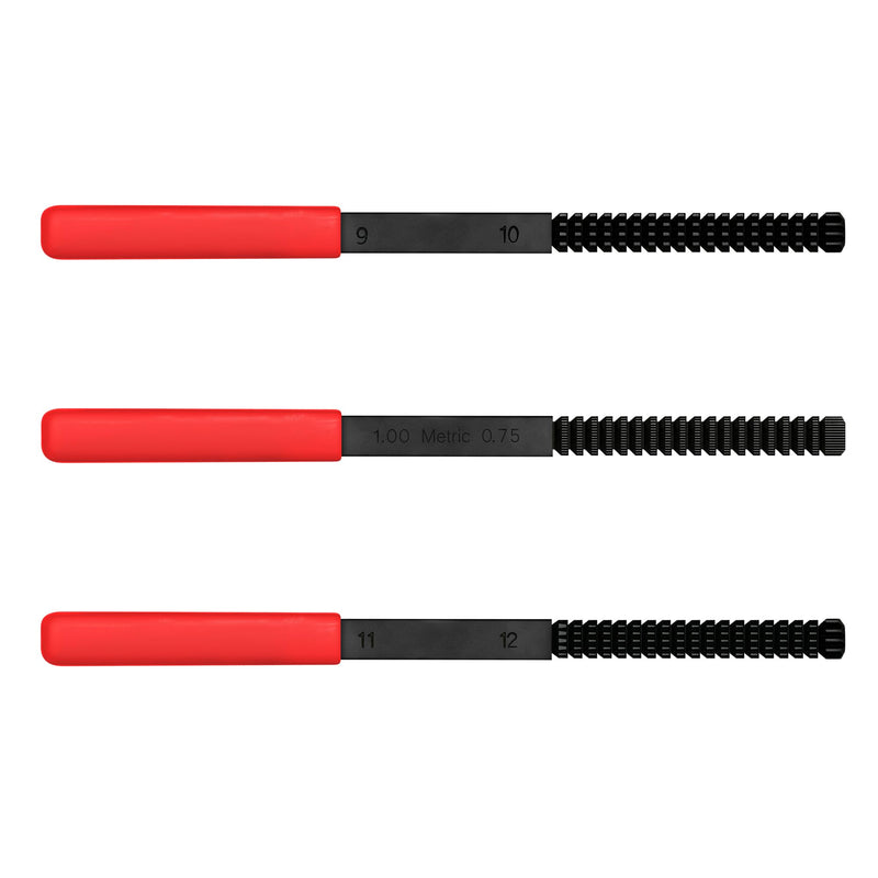 [Australia - AusPower] - 3Pcs Thread File Set, Thread Restorer File Set, Thread Repair File Set 