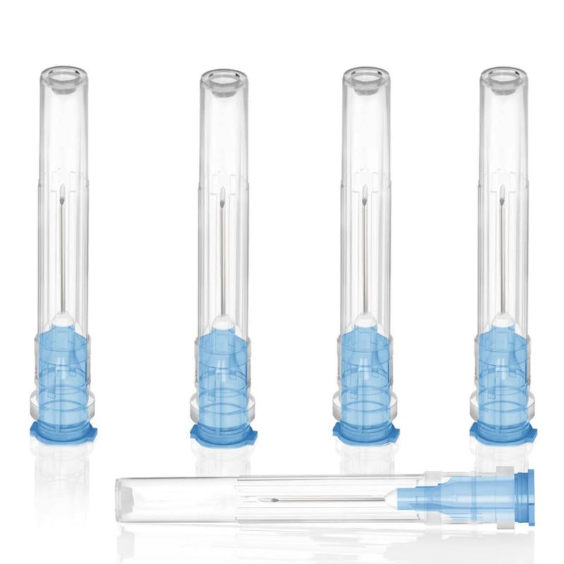 [Australia - AusPower] - 23 Gauge 5/8 Inch Dispensing Lab Supplies Individually Sealed Wrapped - 100 Pack/Box 23Ga 5/8 Inch/15.8mm 