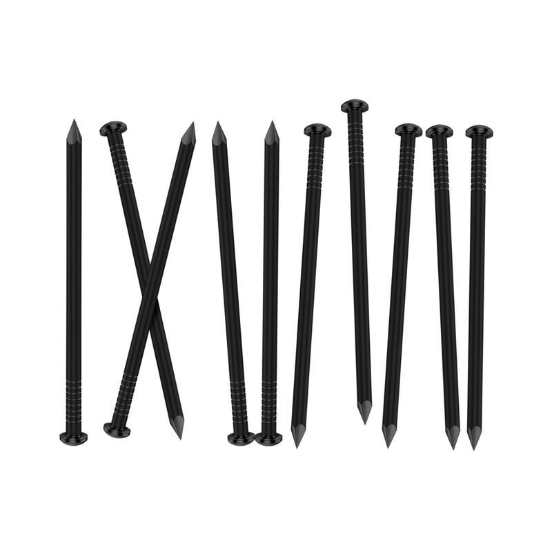 [Australia - AusPower] - 3/4 Inch Black Hardware nails, round head nail, Small nail, Nail hanging poster, Pictures nail, Wood nail, 400 PCS 3/4 inch 