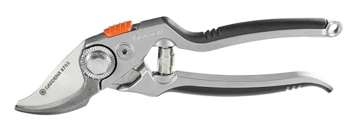 Gardena 08702 hand pruning scissors with stainless steel bypass blade for cutting hard wood
