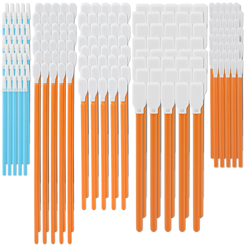 AAwipes Cleaning Swab Kit - Microfiber Knitted Polyester Sticks (5 Type) Lint Free for Printer, Gun, Optics Lens, Camera, Arts and Crafts, Automotive Detailing (FA501) 500