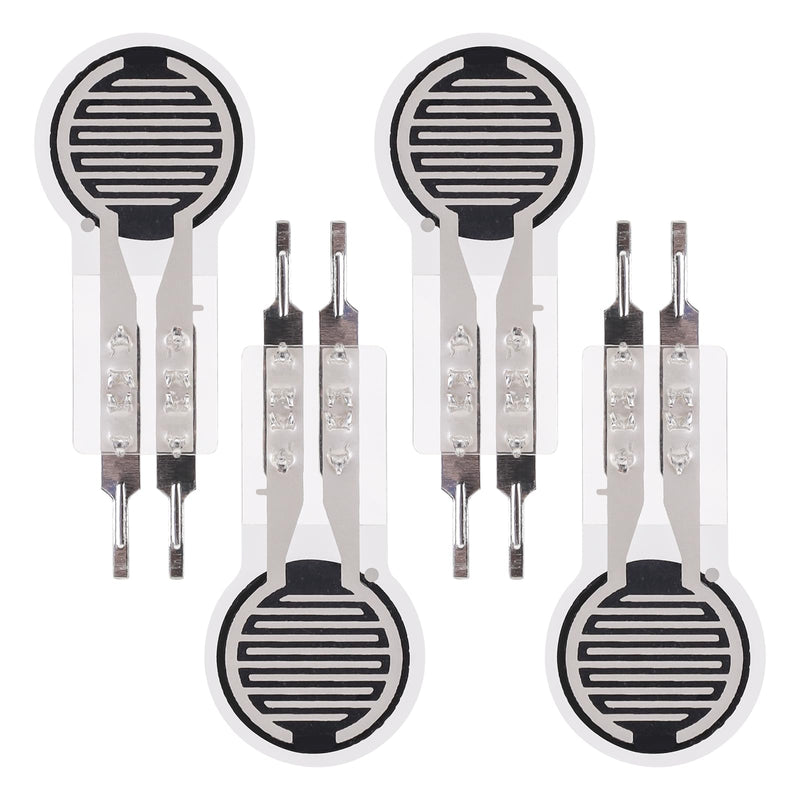 [Australia - AusPower] - 4Pcs Thin Film Pressure Sensor 20g-2Kg High Sensitivity Force Sensitive Resistor Force Sensor Pressure Sensors for Arduino DIY Industrial Precise Measurement Control 