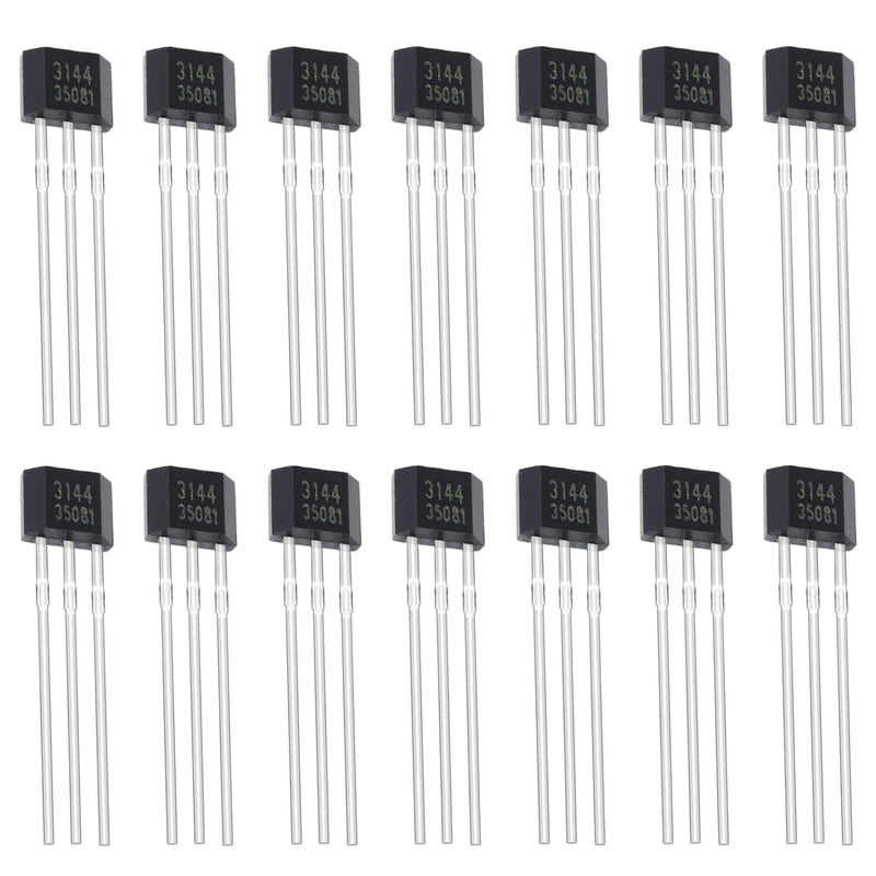 [Australia - AusPower] - 20Pcs A3144 3144 Hall Effect Sensor OH3144 AH3144E 3Pins Magnetic Detector for Arduino 