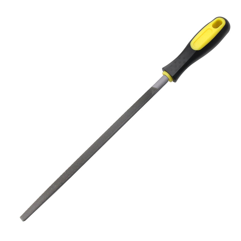 [Australia - AusPower] - Metal File，10" Square Steel File for Metal Edge Trimming, Woodworking, Tire Filing and Other DIY Sharpening Work 10 Inch 