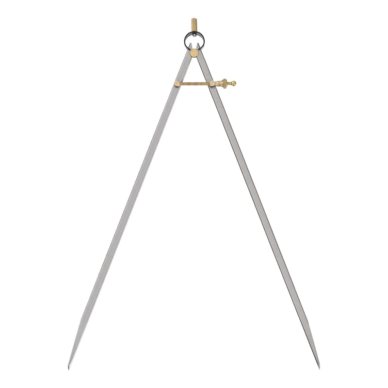 [Australia - AusPower] - Spring Joint Caliper - [20 Inch] Carbon Steel Spring Divider Caliper with Brass Fulcrum for Metalworking Drawing Use, Flat Leg 20 Inch 