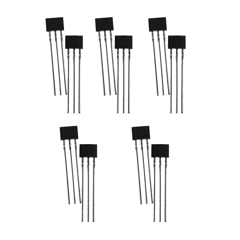 [Australia - AusPower] - 10Pcs 49E Hall Element OH49E SS49E Hall Sensor Hall Effect Sensor for Industrial and Scientific 