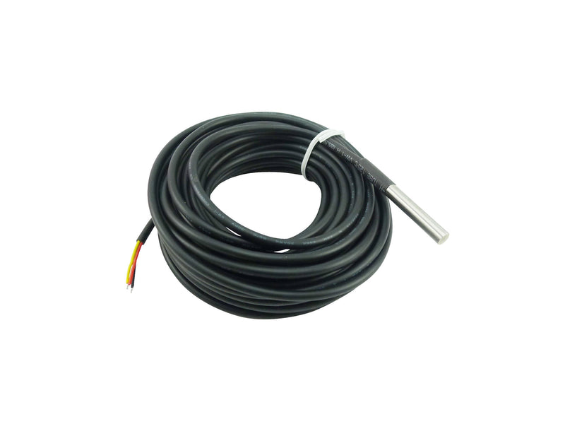 [Australia - AusPower] - DS18B20 Waterproof Stainless Steel Temperature Sensor Digital Temperature Probe Sensor Cable Temperature Range (-55℃~ +125℃) 6 * 50mm 10 Meter / 32.6Ft 10M 1PCS 