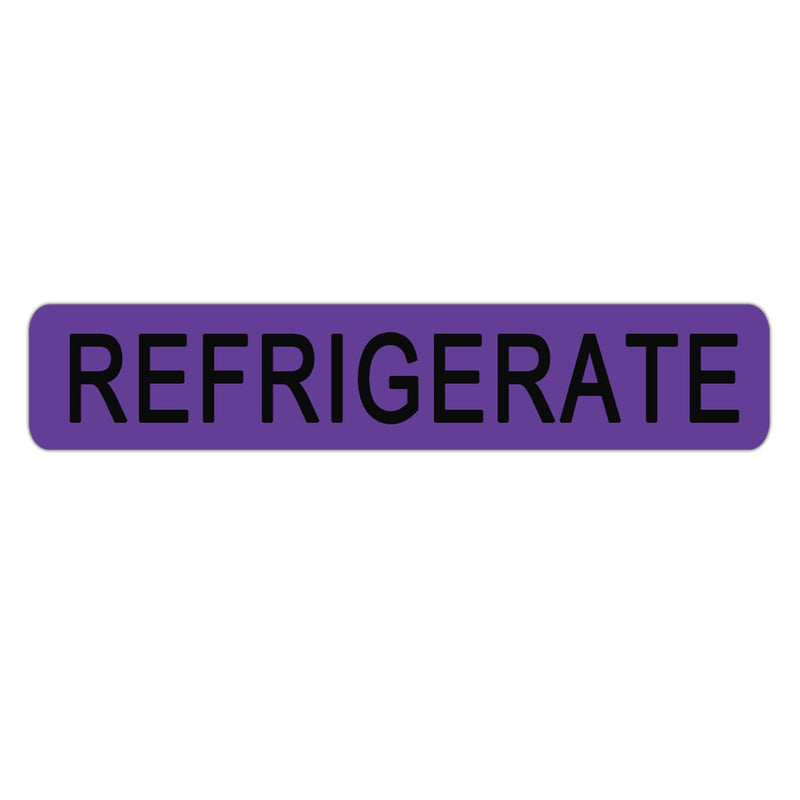 [Australia - AusPower] - Refrigerate Medical Labels,1.7"x 0.4" Medicine Labels Refrigerate Food Service Pharmacy Stickers Veterinary Labels Keep Refrigerated Food Packaging Stickers Drug Stores Warning Labels,500 Pcs 