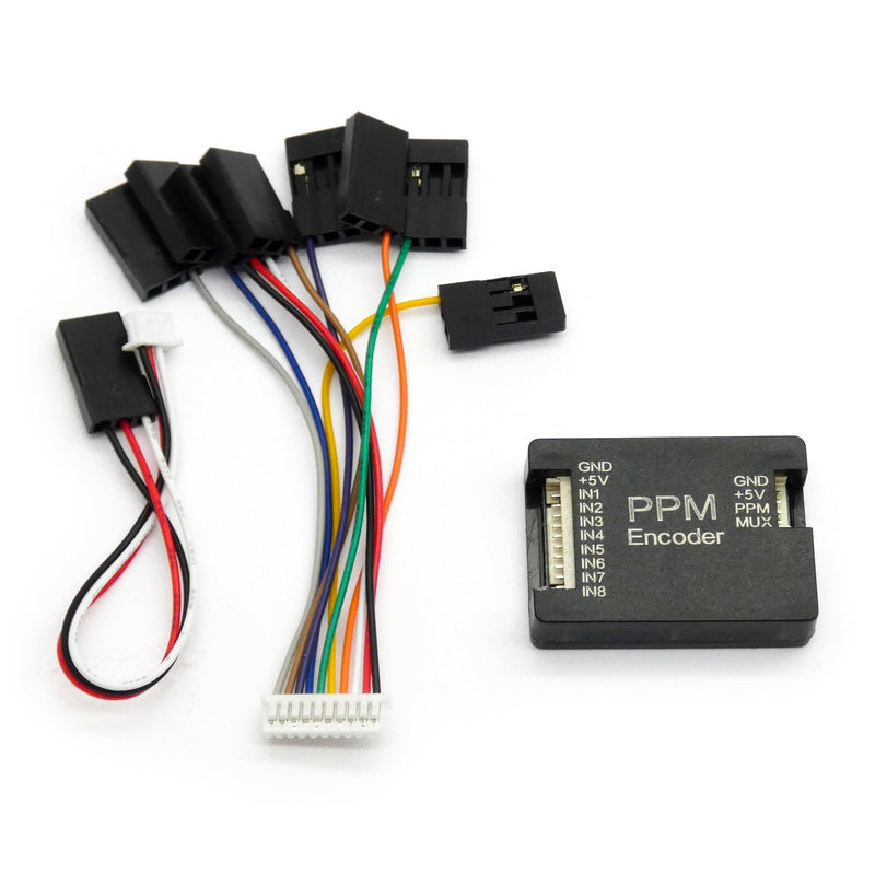 [Australia - AusPower] - PWM to PPM Encoder V1.0 w/Case for Arduino, Receivers, Flight Controllers & Servo Controllers 