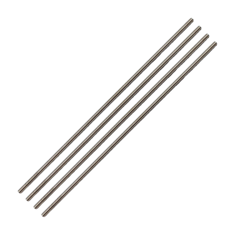 [Australia - AusPower] - Aiwaiufu 12Inch Stainless Steel Threaded Rods, 1/4"-20 Fully All Threaded Rods (Pack of 4) 1/4''-20 