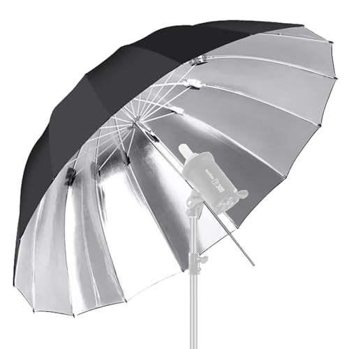 Godox UB-L3 60inch/150cm Black/Silver Reflective Umbrella Studio 60"