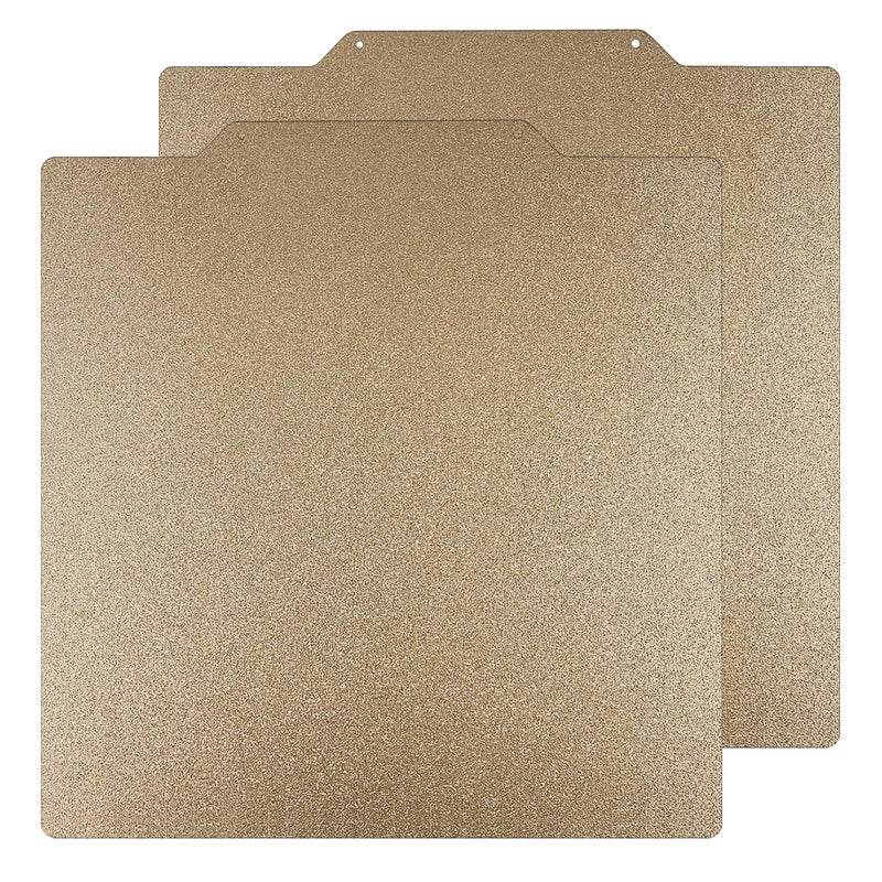 CCTREE Double Sided Textured PEI Sheet for QIDI X-Max 3, PEI Spring Steel Build Plate Flexible Print Bed Removable Surface Platform for QIDI X-Max 3, Geetch A30 Pro 3D Printers, 330 * 330 mm 330*330