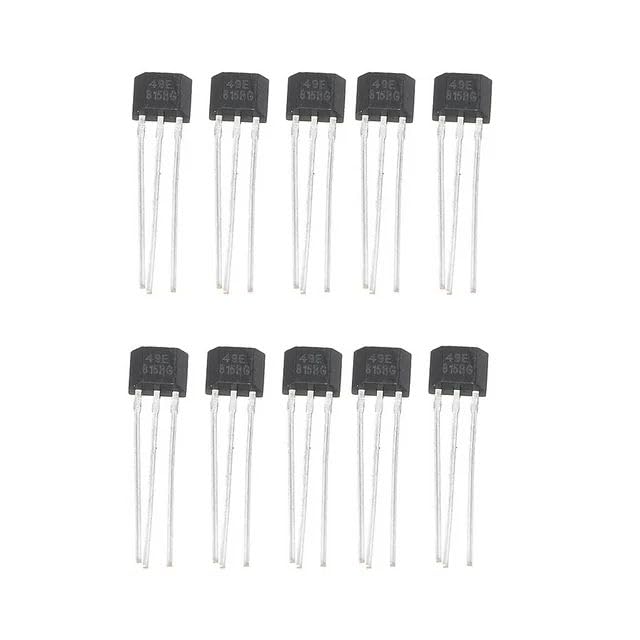 [Australia - AusPower] - 10Pcs Hall Element 49E Oh49E Ss49E Linear Sensor Hall Sensor Industrial Electrical 