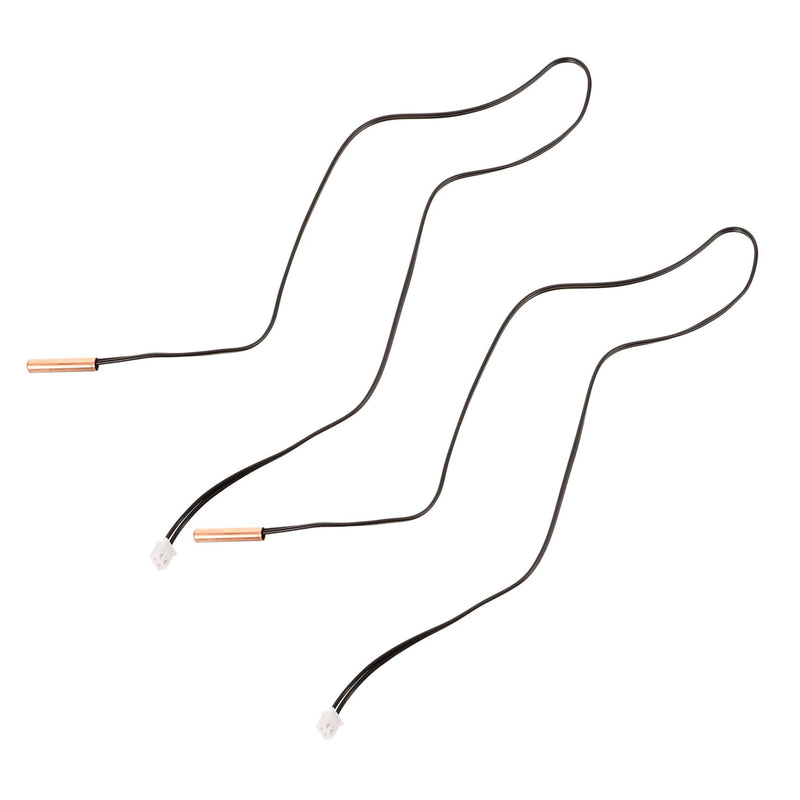 [Australia - AusPower] - 2Pcs Air Conditioner Temperature Sensor Thermistor Probe Copper Head Probe Accessory for Air Conditioner Repairing Supply 40.50X0.50X0.50CM As Shown 