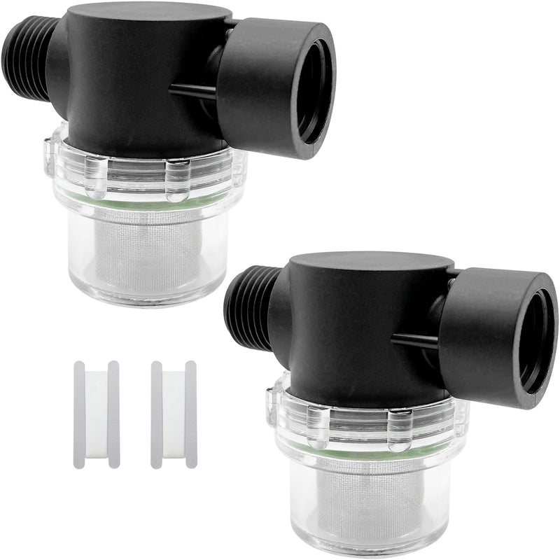 [Australia - AusPower] - 1/2" Female NPT in-Line Strainer with 60 mesh Stainless Steel Filter Screen (1/2“ 60 Mesh) 
