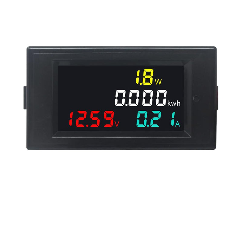 [Australia - AusPower] - KETOTEK Voltmeter Ammeter DC 14-600V 20A, 4 in 1 Multimeter Panel Kwh Volt Amp Watt Meter, Digital Power Meter Energy Monitor DC Current Meter with Built-in Shunt 14-600V 20A(Built-in Shunt) 