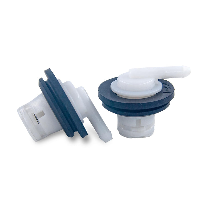 2pcs Fuel Tank Vent Valve, Gas Tank Vent Rollover Valve with Grommet Seal Kit Compatible with Jeep 84-96 Cherokee XJ Wagoneer, 86-92 Comanche MJ, 93-96 Grand Cherokee ZJ, 87-95 Wrangler YJ 2 pcs