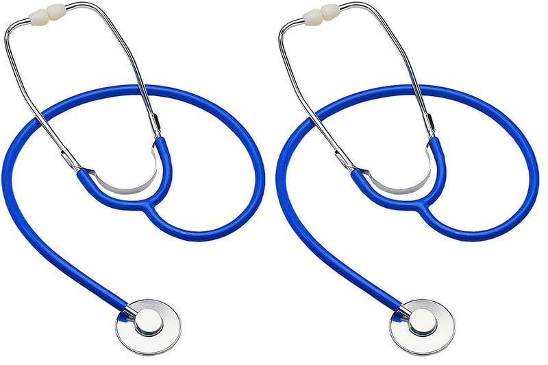[Australia - AusPower] - MABIS Spectrum Series Lightweight Nurse Stethoscope, Blue, 30 Inch (Pack of 2) 